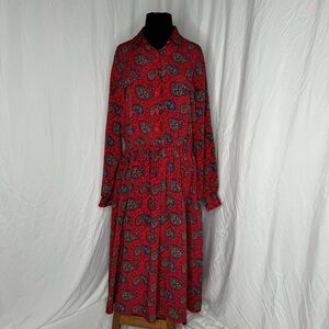 Vintage Schrader 1980’s Dress Size 16
